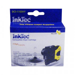 Совместимый картридж InkTec LC-1100Y