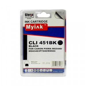 Совместимый фото картридж MyInk CLI-451BK XL 6472B001