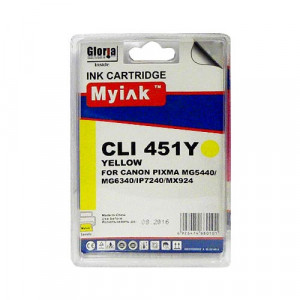 Совместимый картридж MyInk CLI-451Y XL 6475B001