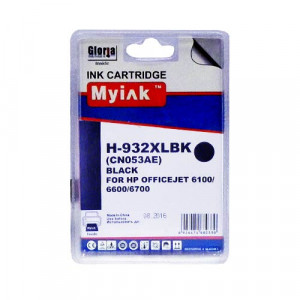 Совместимый картридж MyInk 932XL Bk CN053AE