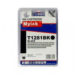 Совместимый картридж MyInk T1281BK C13T12814011
