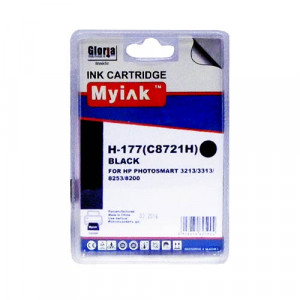 Совместимый картридж MyInk 177 Bk C8721HE