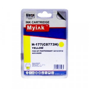 Совместимый картридж MyInk 177 Y C8773HE