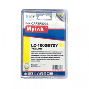 Совместимый картридж MyInk LC-1000Y/ LC-970Y
