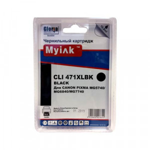 Совместимый фото картридж MyInk CLI-471BK XL 0346C001