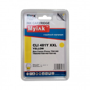Совместимый картридж MyInk CLI-481XXL Y 1992C001