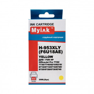 Совместимый картридж MyInk 953XL Y F6U18AE