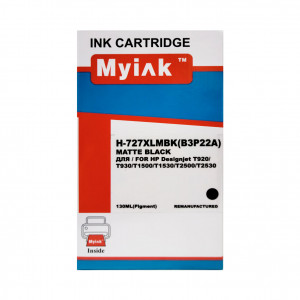 Совместимый картридж MyInk 727XL MBk B3P22A