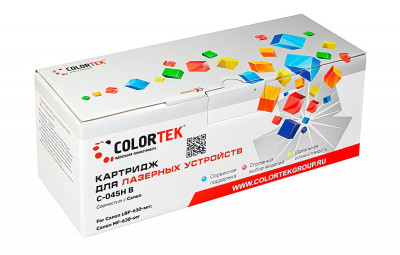 Совместимый картридж Colortek 045Bk 1242C002