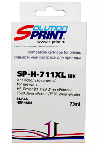 Совместимый картридж Solution Print 711XL Bk CZ133A