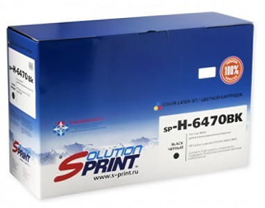 Совместимый картридж Solution Print Q6470A 501A