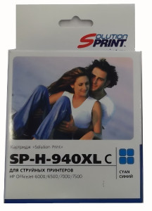 Совместимый картридж Solution Print 940XL C C4907AE