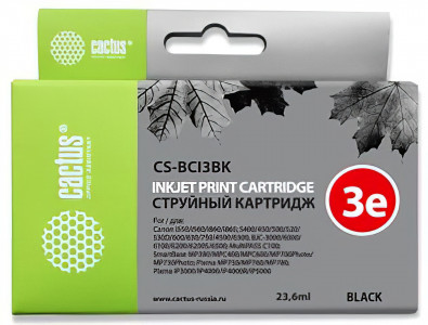 Совместимый картридж Cactus CS-BCI-3eBK 4479A002