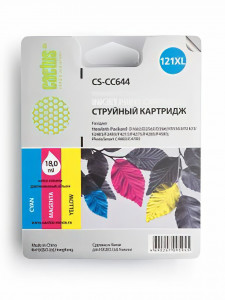 Восстановленный картридж Cactus CS-121XL Col CC644HE