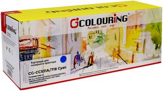 Совместимый картридж Colouring 718C 2661B002