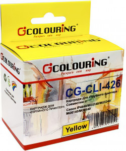 Совместимый картридж Colouring CLI-426Y 4559B001
