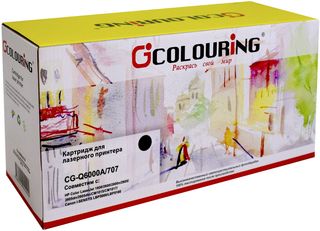 Совместимый картридж Colouring Q6000A 124Bk