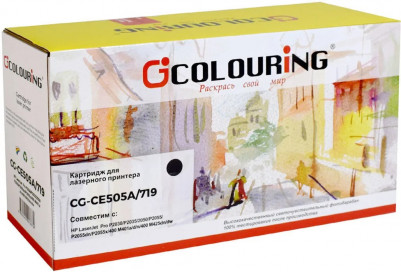 Совместимый картридж Colouring CE505A 05A