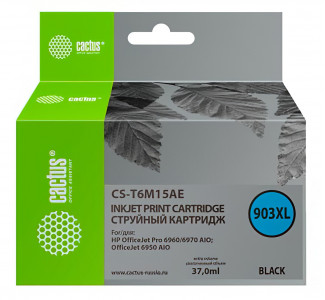 Совместимый картридж Cactus CS-903XL K T6M15AE