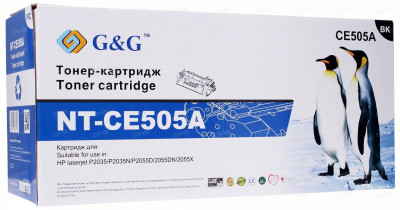 Совместимый картридж G&G CE505A 05A