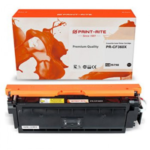 Совместимый картридж Print-Rite CF360X 508X BK