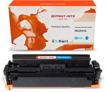 Совместимый картридж Print-Rite CF411X 410X C