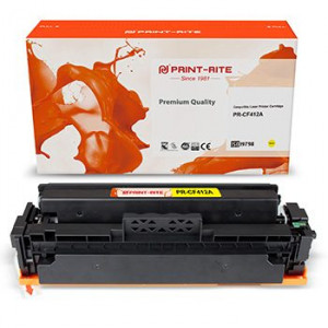 Совместимый картридж Print-Rite CF412A 410A Y