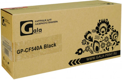 Совместимый картридж GalaPrint CF540A 203A Bk