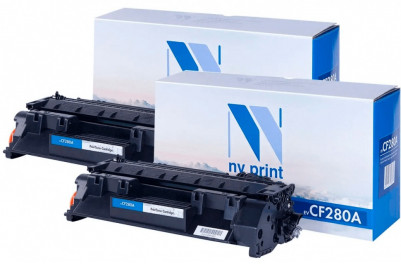 Двойная упаковка картриджей NV Print CF280A