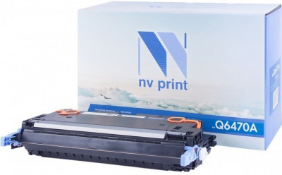 Совместимый картридж NV Print Q6470A 501A