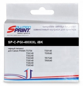 Совместимый картридж Solution Print PGI-480XXLPGBK 1969C001
