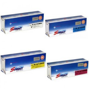 Набор совместимых картриджей Solution Print 106R01282-106R01285 6130 BK/C/M/Y