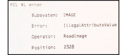 
                                        Как устранить ошибку печати PCL XL error KERNEL UnsupportedProtocol и IMAGE illegalAttributeValue