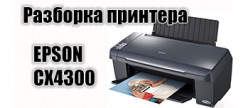 
                                        Разборка принтера Epson Stylus CX4300: снятие печатающей головки, сброс абсорбера, тест дюз, установка драйвера (видеоинструкция)