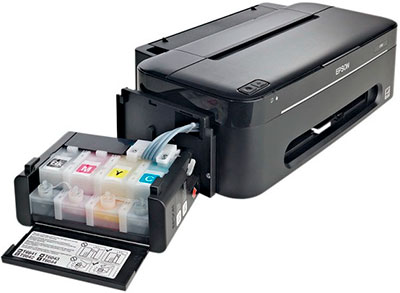 первый принтер с снпч Epson L100