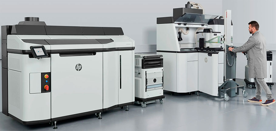 HP 3D-принтер для безотходной печати
