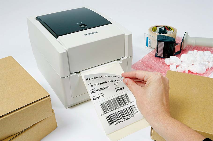 Современный принтер штрих-кодов