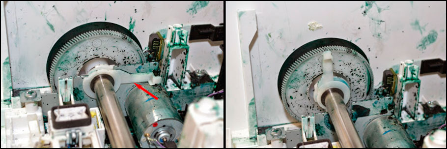 механизм протяжки бумаги принтера Canon