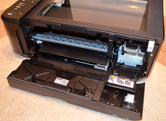 как заставить принтер без картриджей сканировать